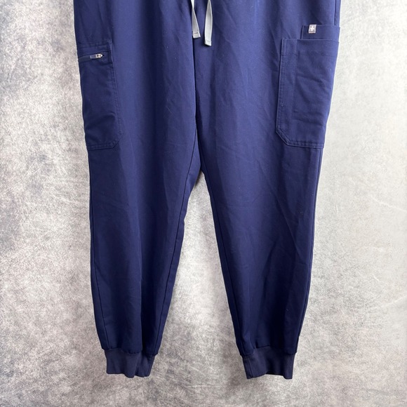 FIGS‎ Technical Collection Dark Blue Scrub Zamora Bottoms Cargo Pocket Size XXL - Picture 3 of 12
